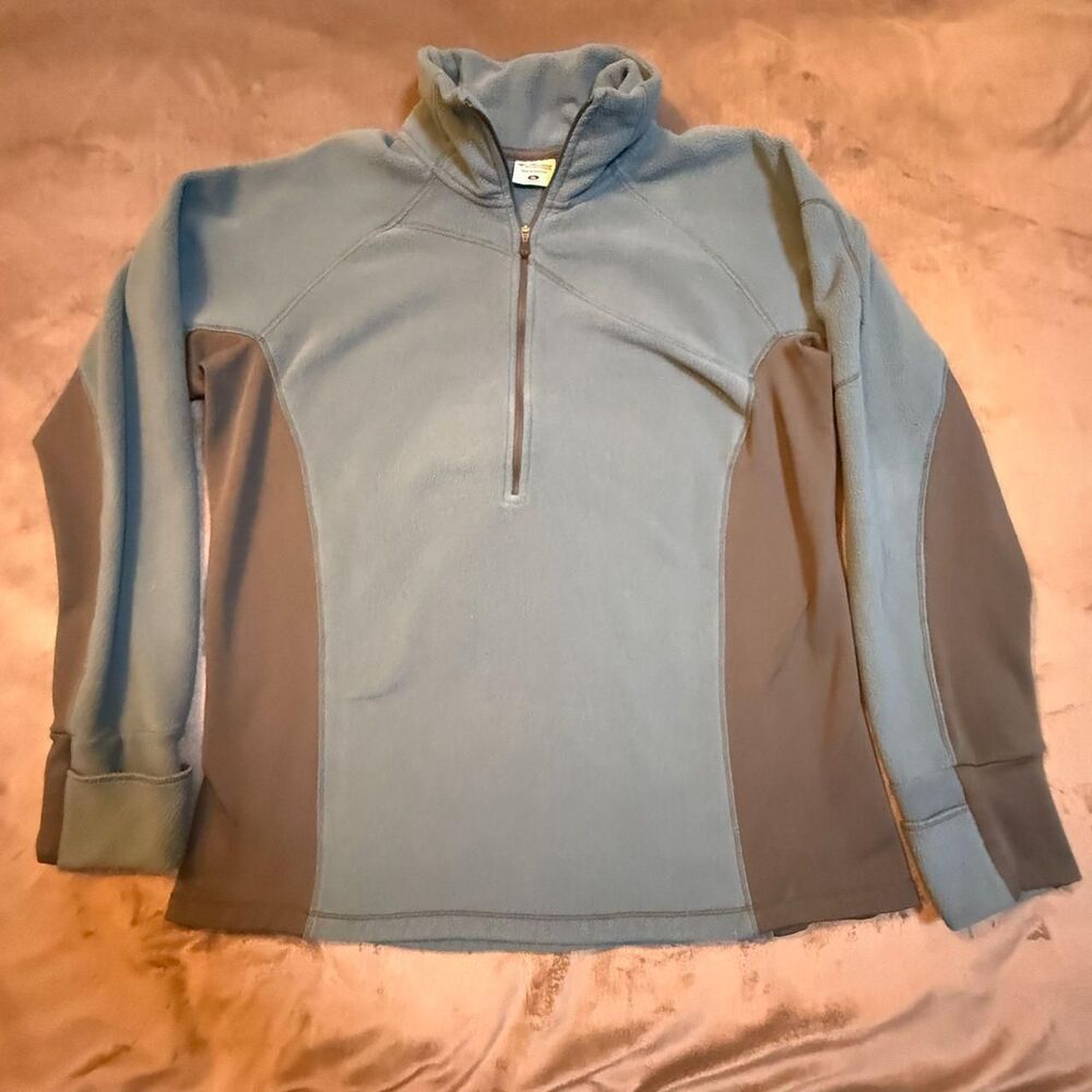 Columbia blue quarter zip fleece pullover Size XL - 0249
